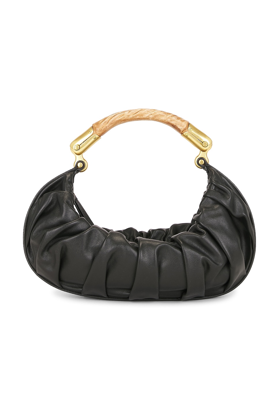Medium Ebene Calfskin Hobo