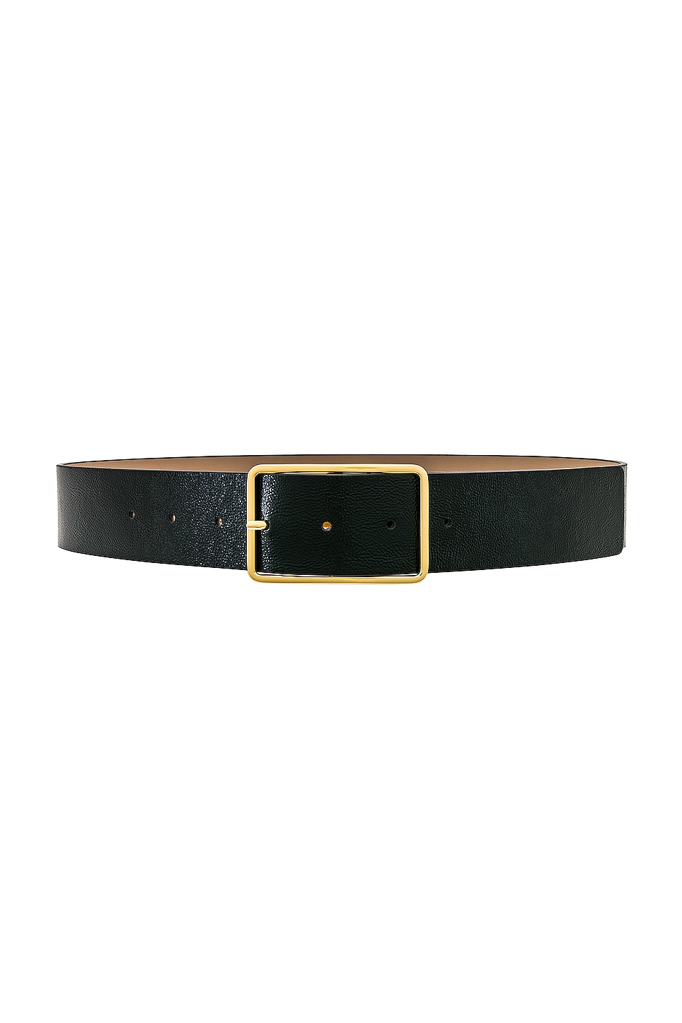 B Low the Belt Milla Gloss Belt in Black Gold REVOLVE