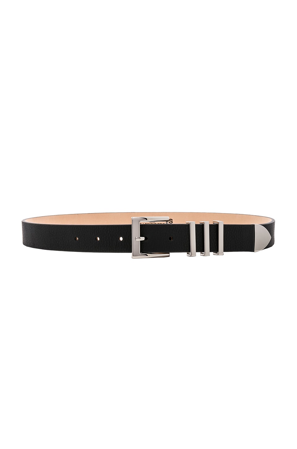 B-Low the Belt Richie Belt in Black & Silver | REVOLVE