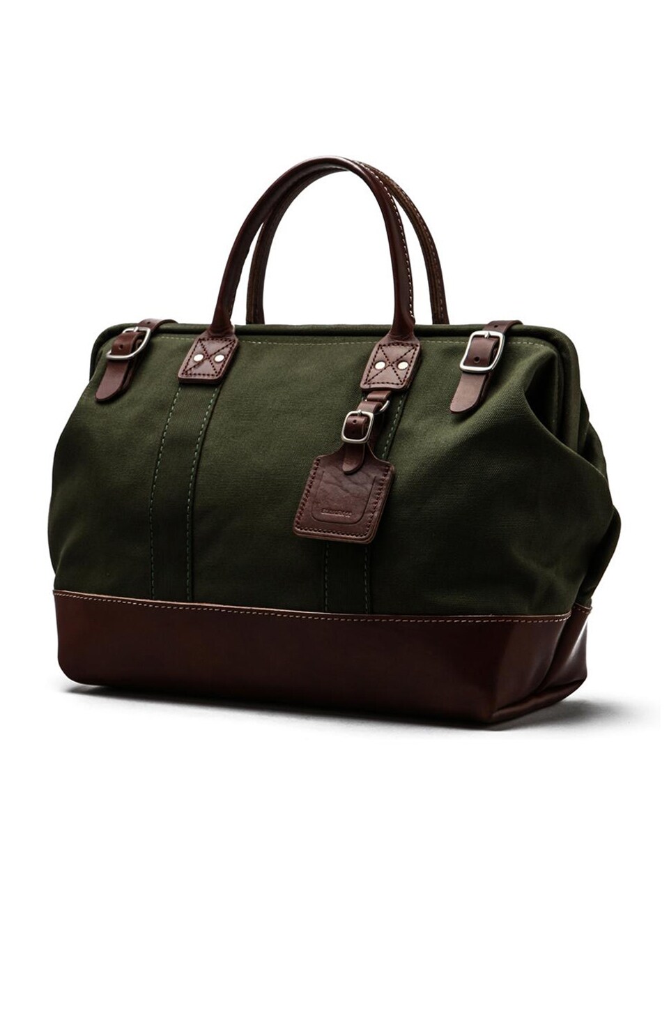 Billykirk No. 165 Medium Carryall in Olive/Brown