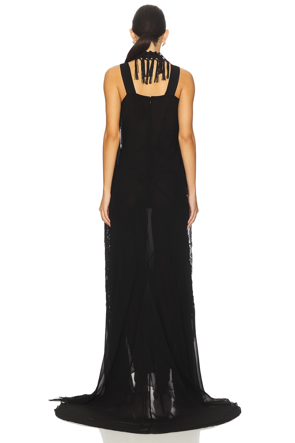 Embroidered Georgette Dress