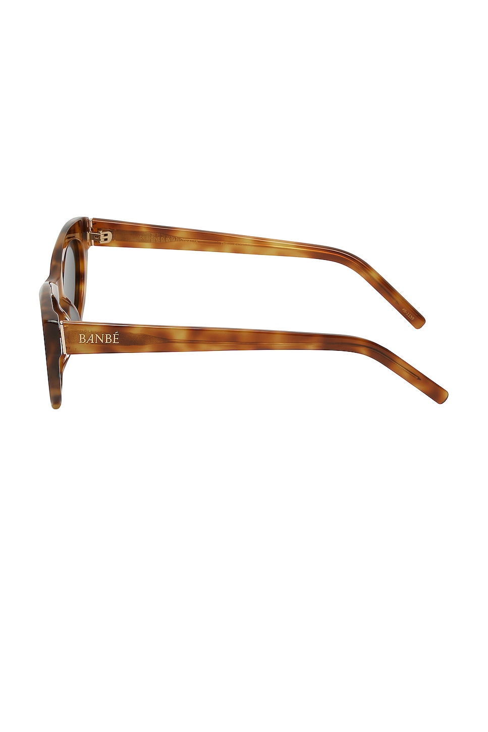 Banbe the Estella in Hazel Tort & Ink Sunglasses THE ESTELLA - BLACK-BLACK main image 3