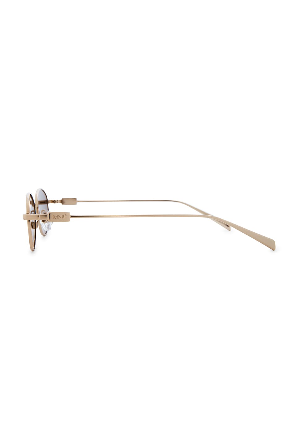 Banbe The Mila Sunglasses in Gold & Brown | REVOLVE display picture 3