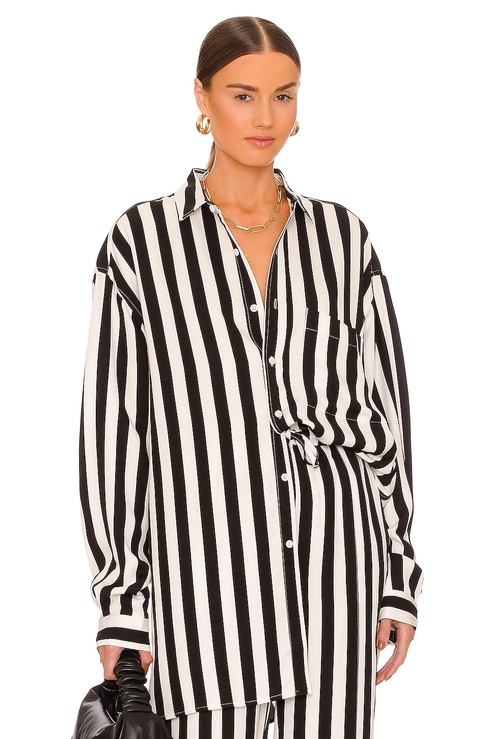 BLANCA Dillon Shirt in Black & White