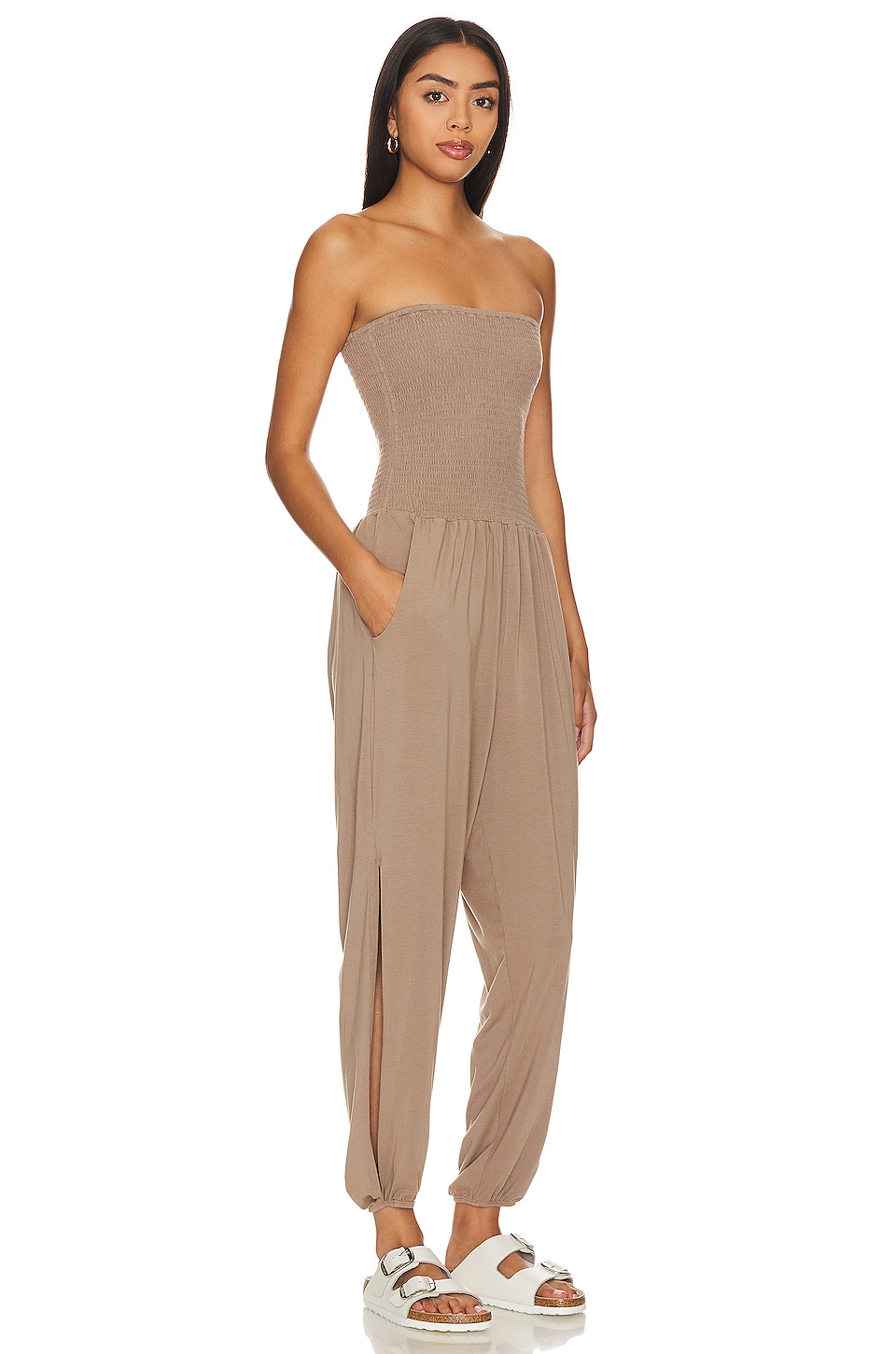 Strapless Jumpsuit - Thumbnail 2