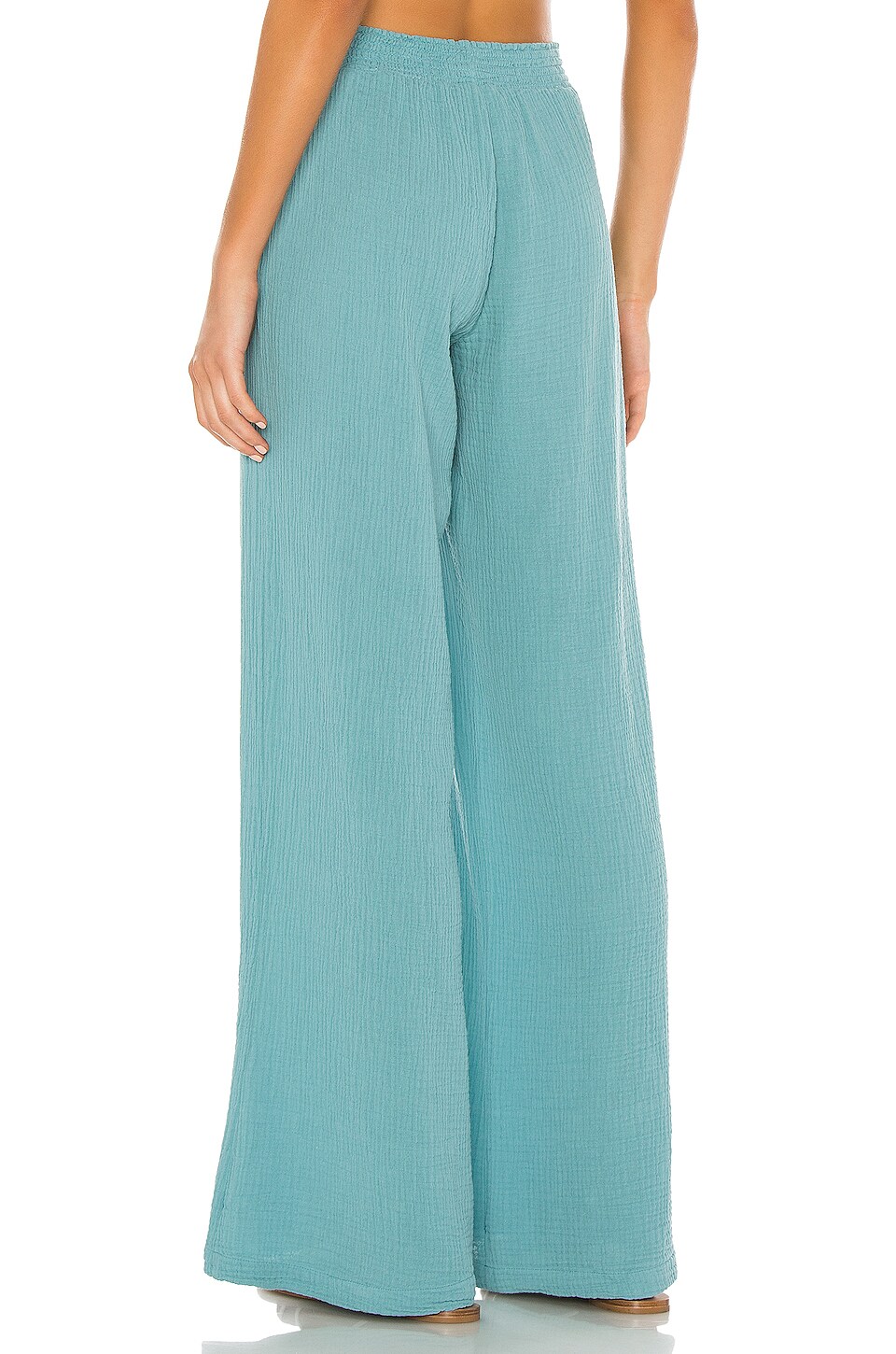 Bobi Beach Gauze Pant in Surf REVOLVE
