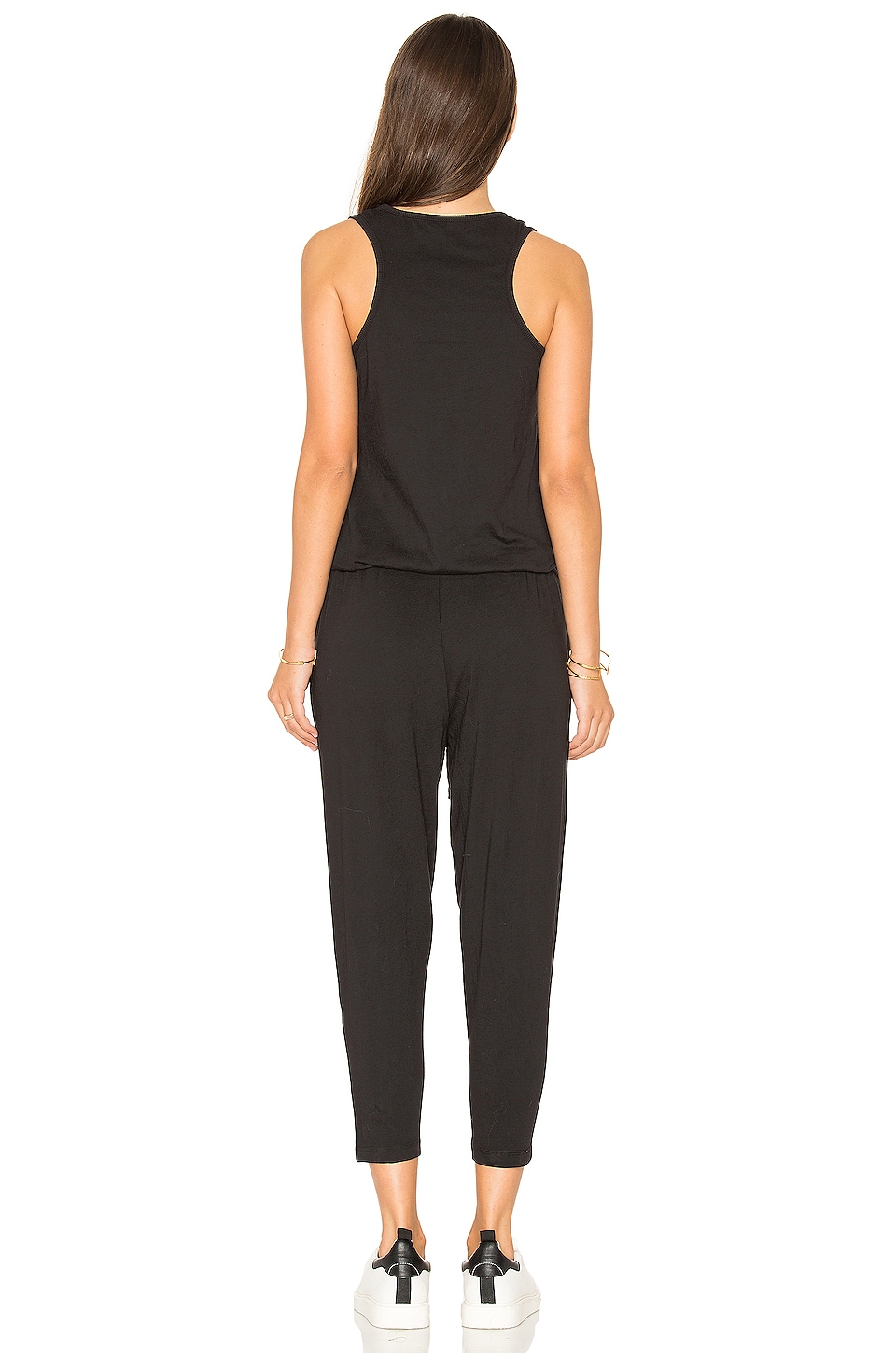 Bobi Supreme Jersey Sleeveless Jumpsuit in Black | REVOLVE