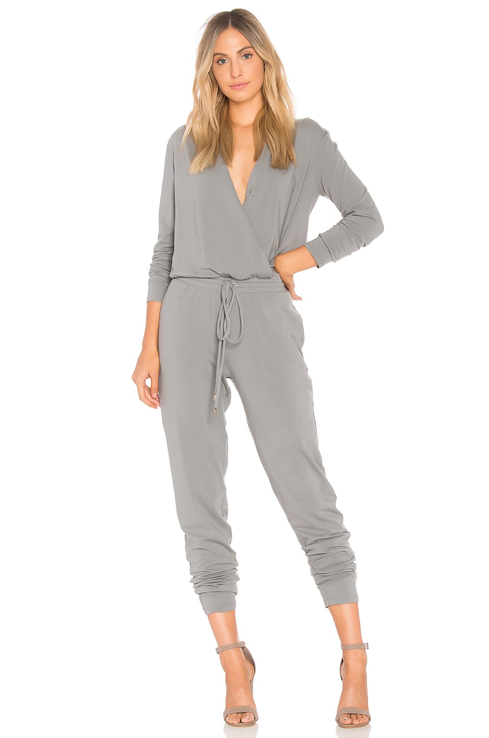 bobi draped jumpsuit