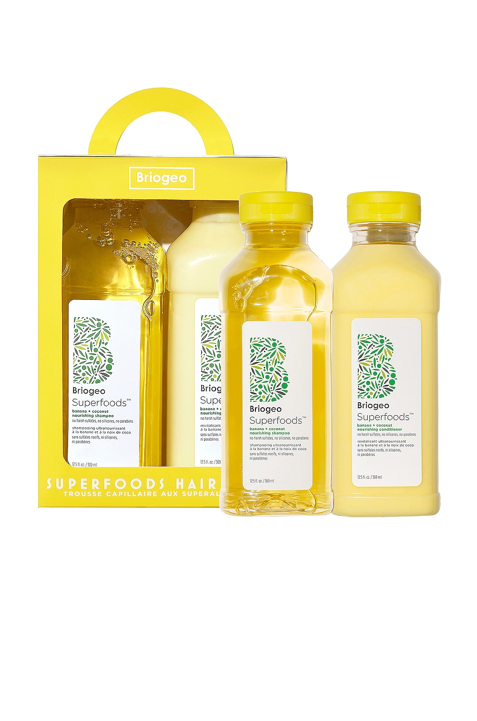 Briogeo Superfoods Banana And Coconut Nourishing Shampoo And Conditioner Duo