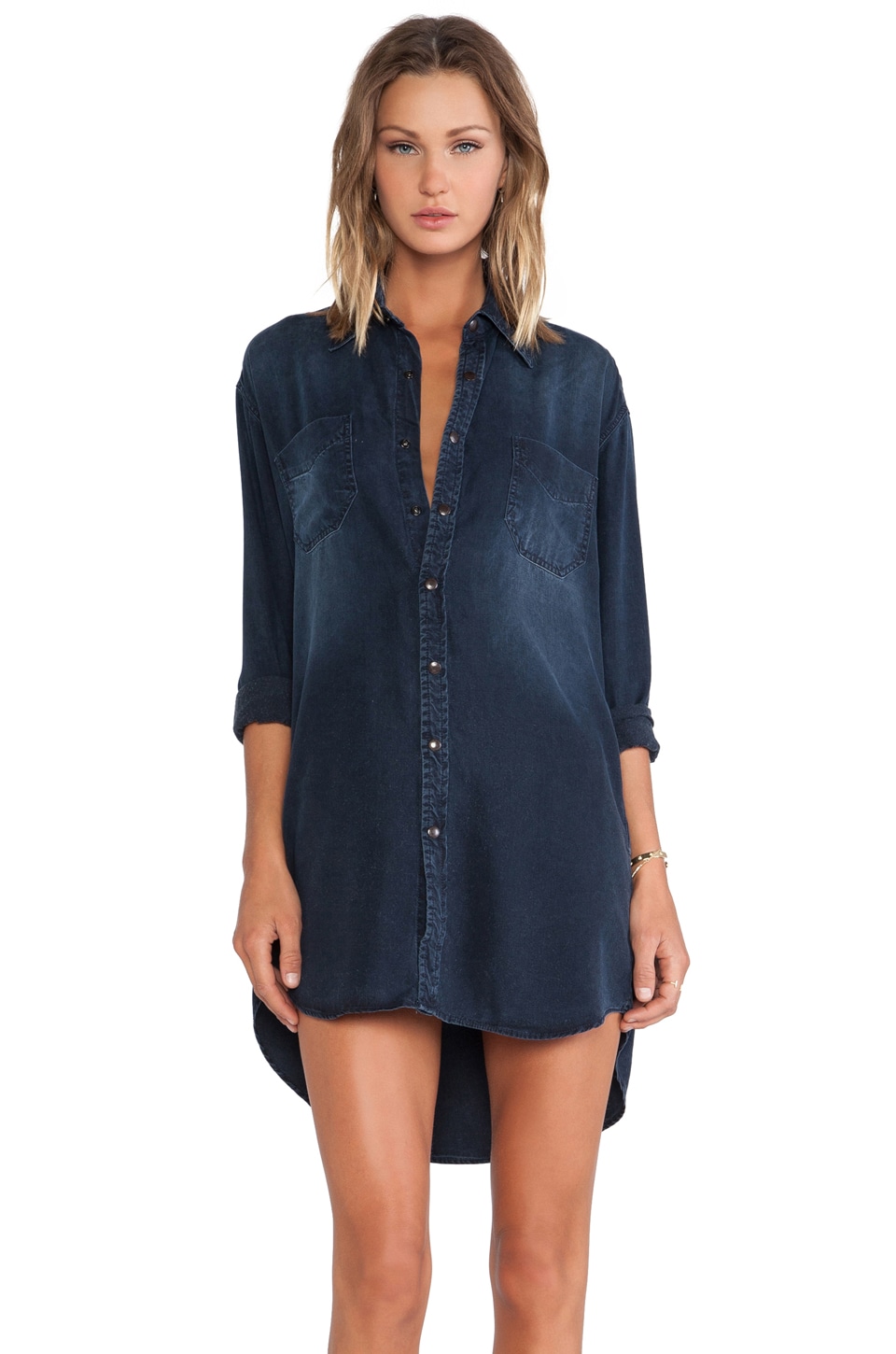denim dress revolve