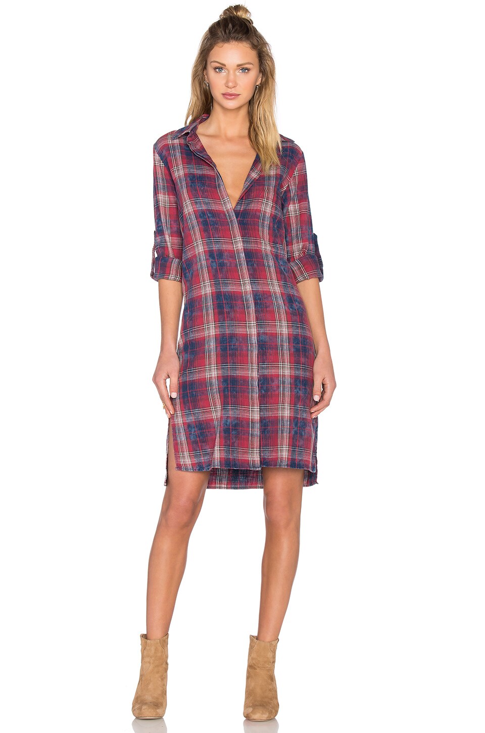 revolve plaid dress