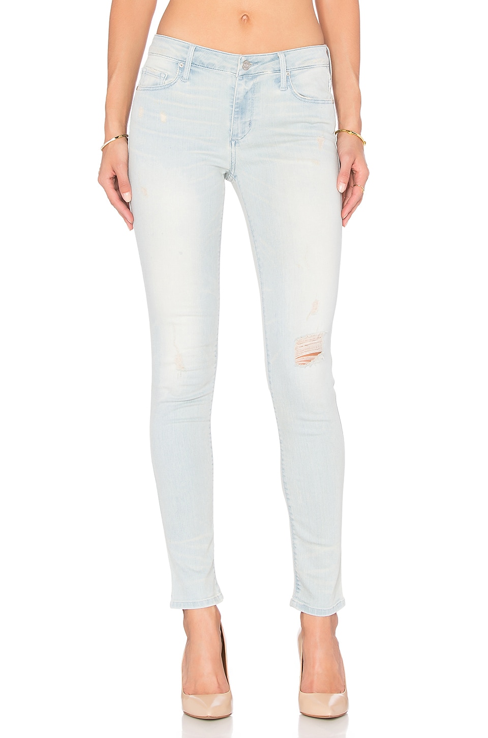 Black Orchid Jude Mid Rise Super Skinny in Find Me An Oasis