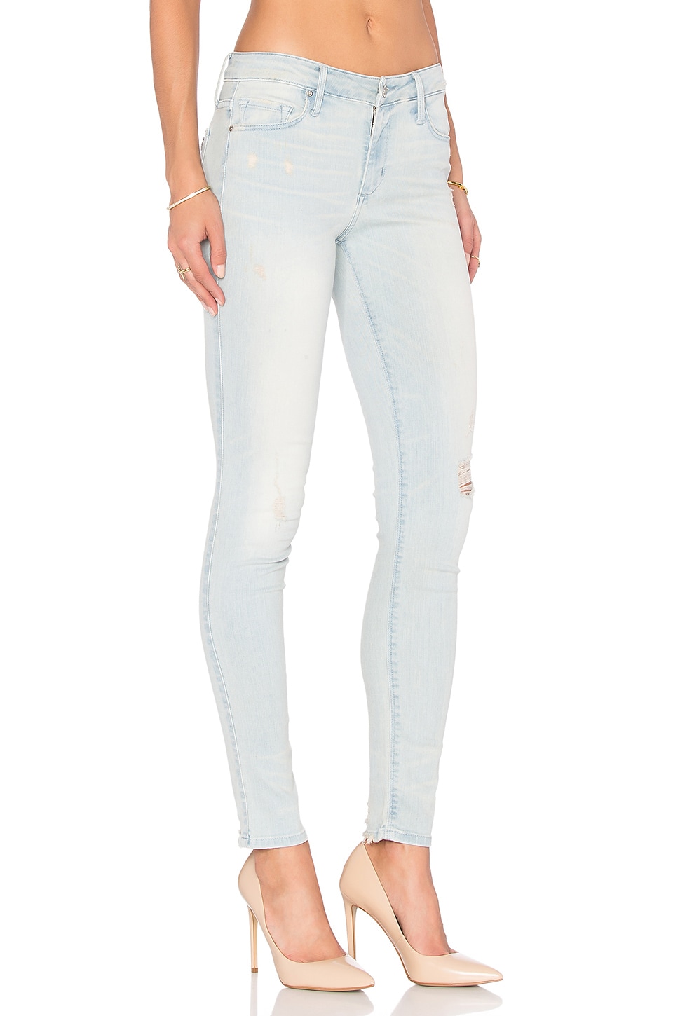 Black Orchid Jude Mid Rise Super Skinny in Find Me An Oasis