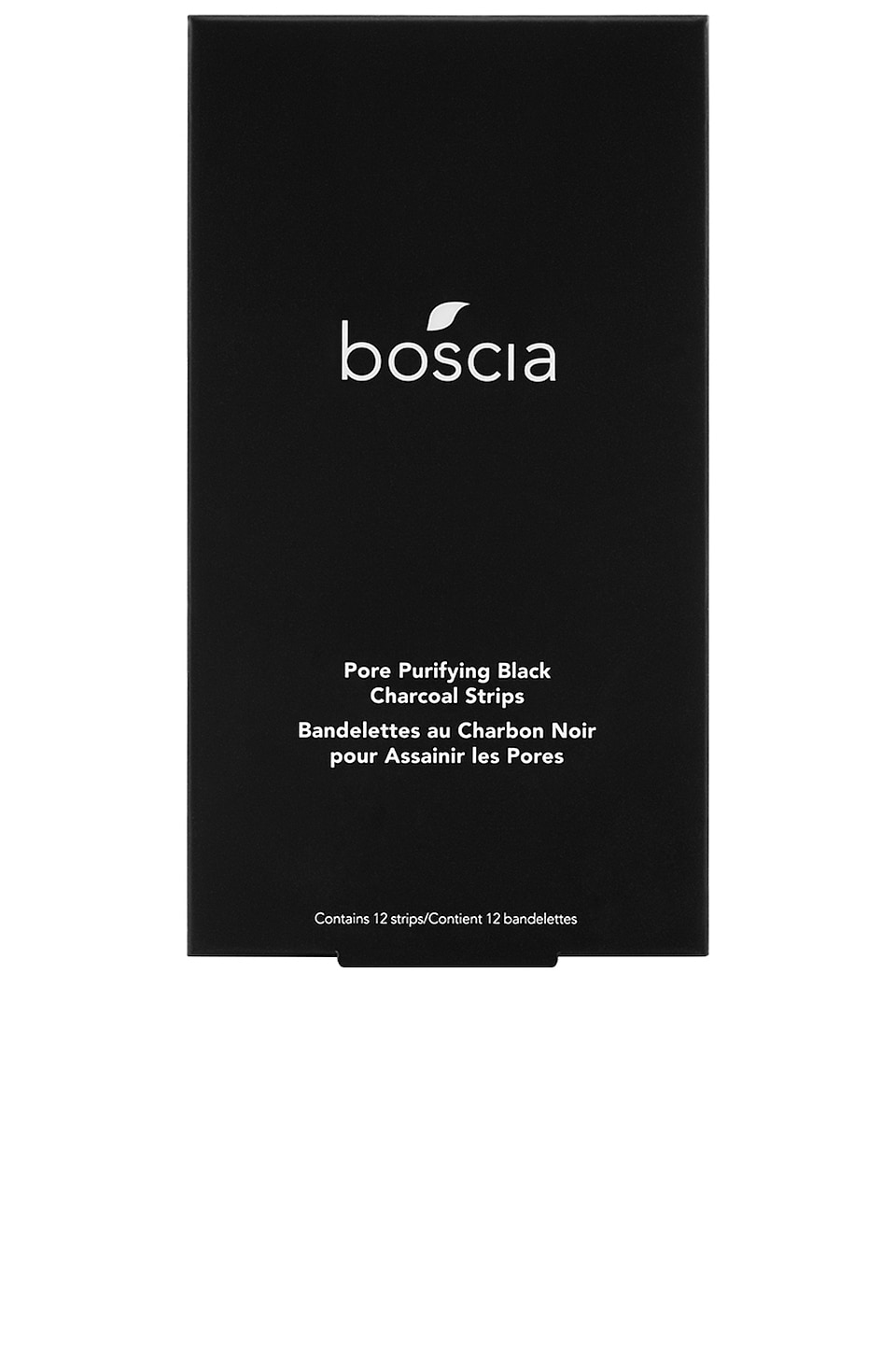 BOSCIA PORE PURIFYING BLACK CHARCOAL STRIPS 12 PACK,BOSC-WU16