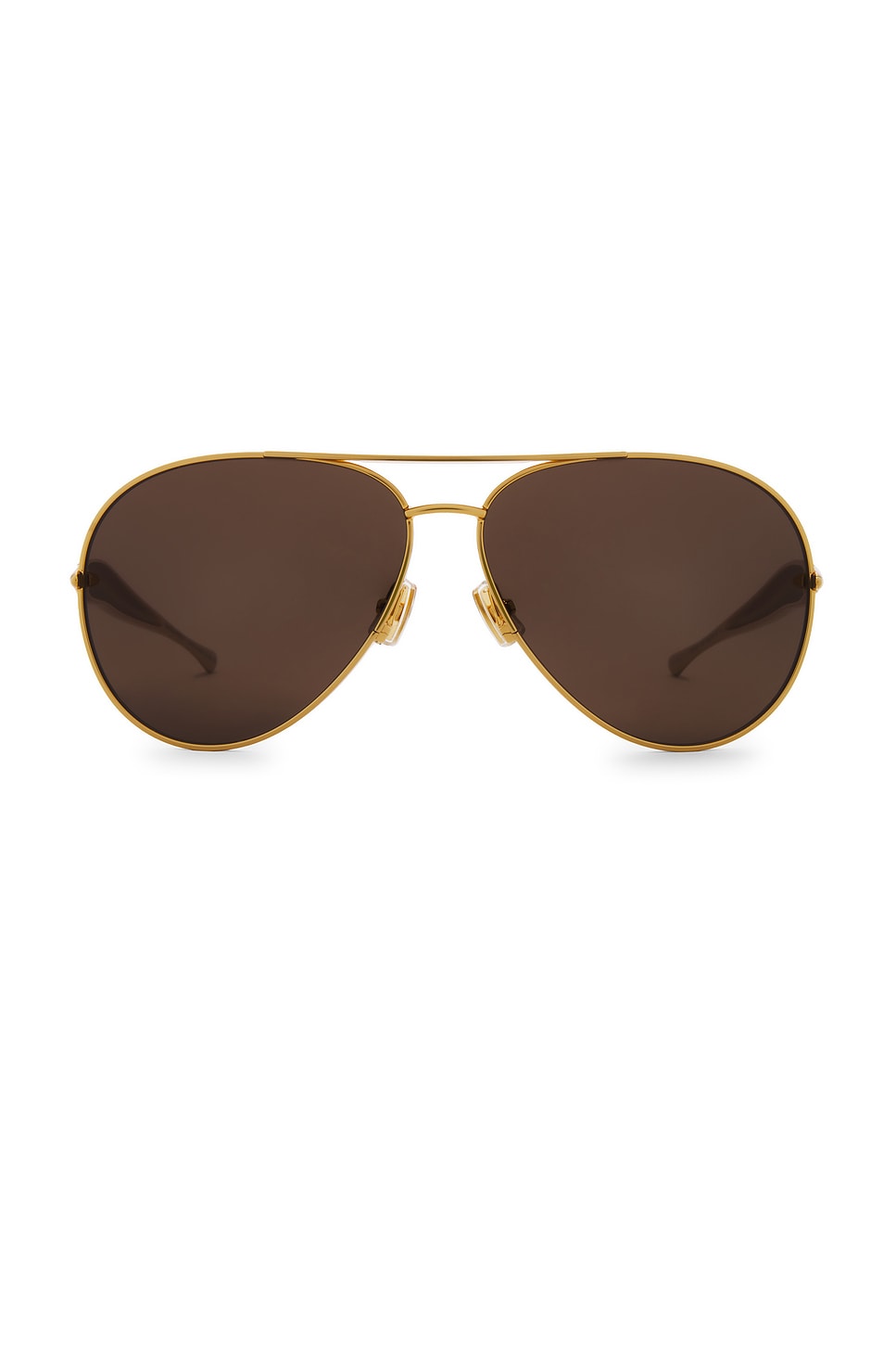 Bottega Veneta サングラス - Gold & Brown | REVOLVE