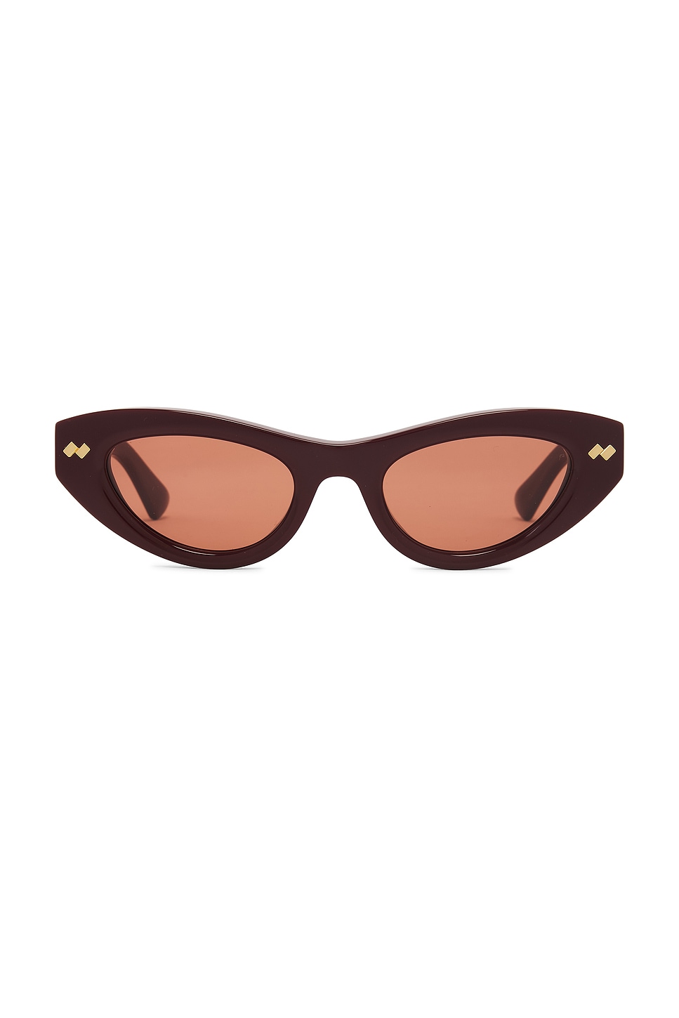 Bold Ribbon Stud Sunglasses