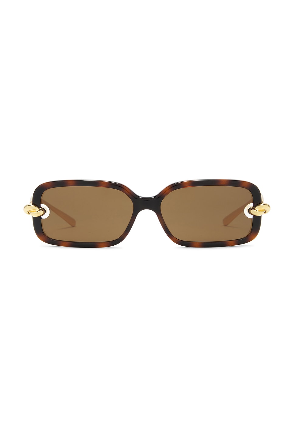 Bottega Veneta サングラス - Burgundy, Gold, & Brown | REVOLVE