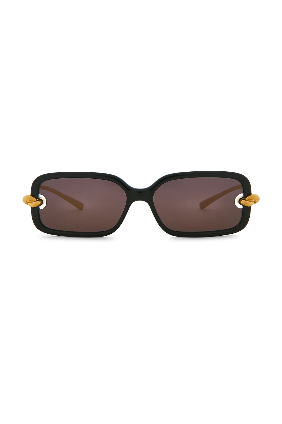 Bottega Veneta サングラス - Black, Gold, & Grey | REVOLVE