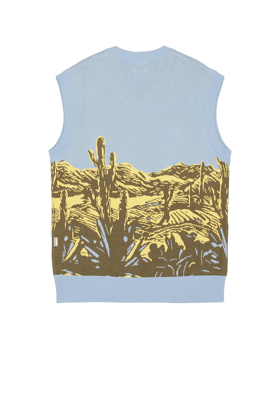 Desert V-neck Knit Vest - Thumbnail 2