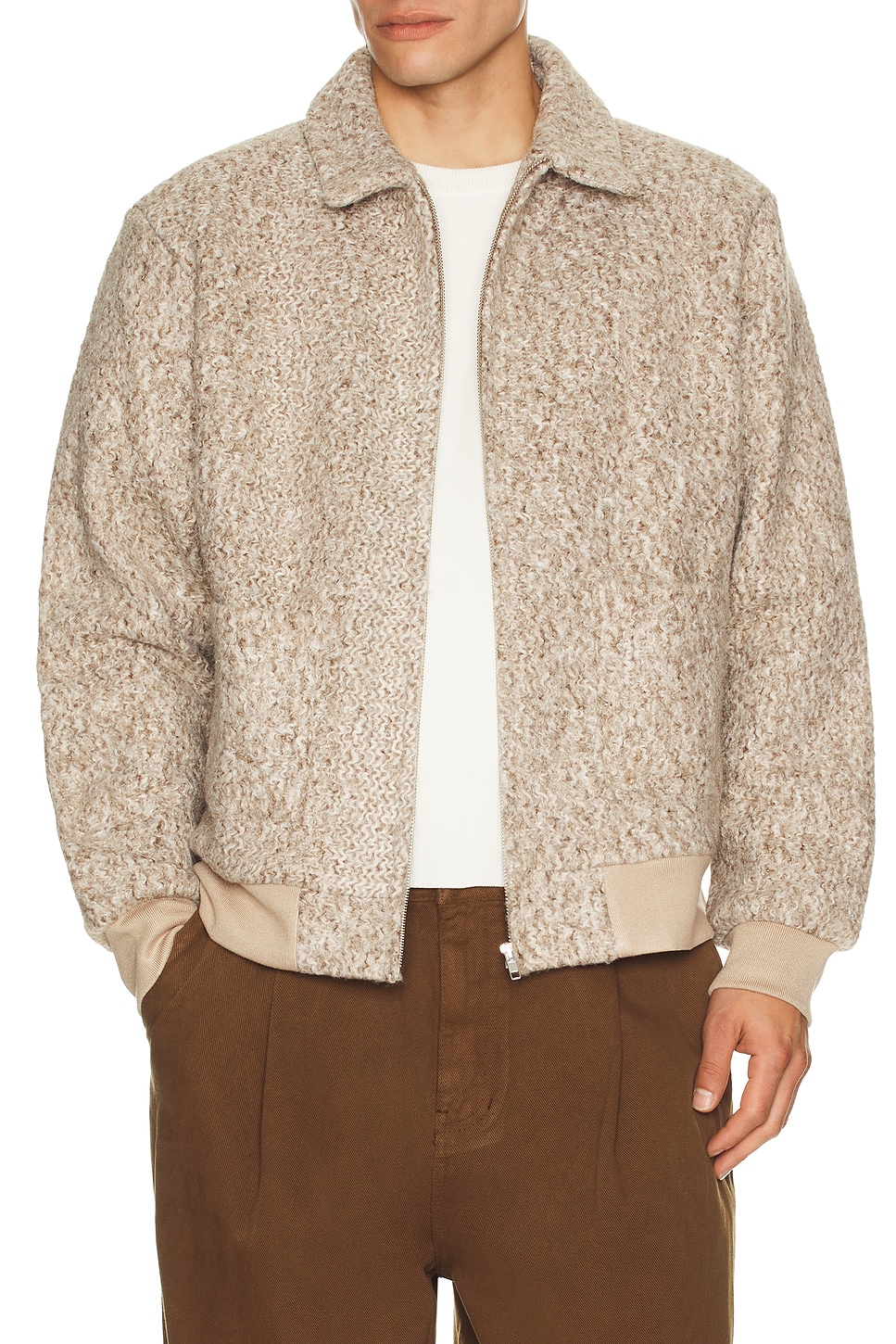 Bound Cloud Jacket in Oatmeal | REVOLVE