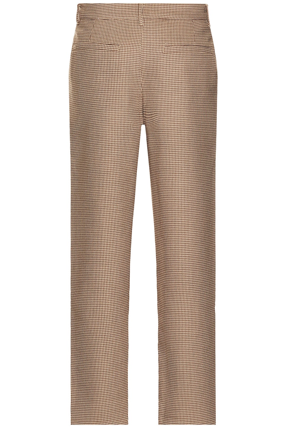 Dogtooth Woven Cropped Trouser - Thumbnail 2
