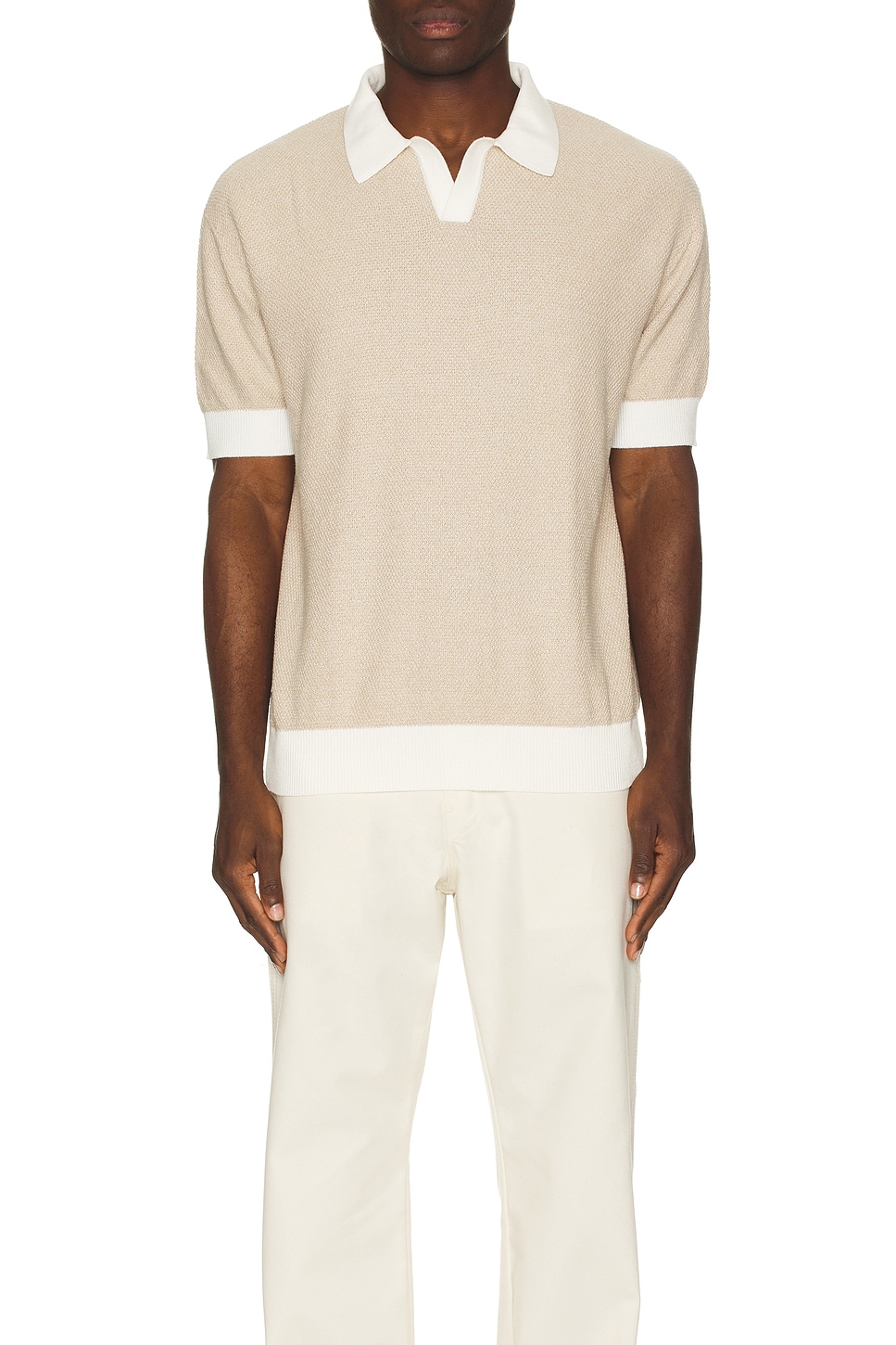 Texture Knit Polo