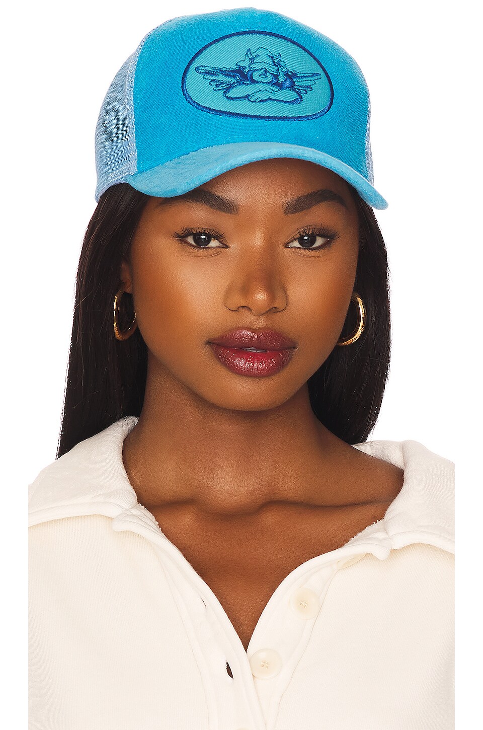 Boys Lie Boys Lie Trucker Hat in Blue REVOLVE
