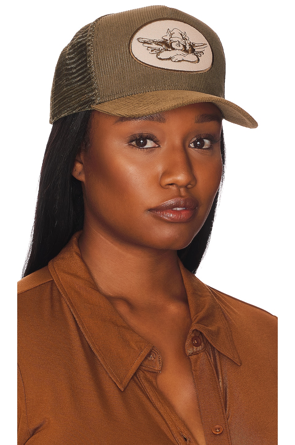 Boys Lie Boys Lie Trucker Hat in Olive REVOLVE