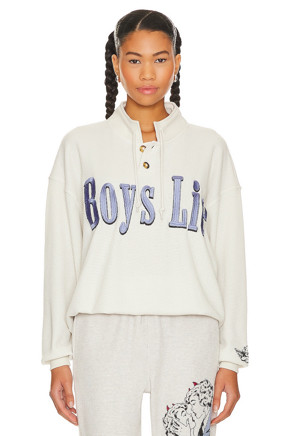 Boys 2025 lie crewneck