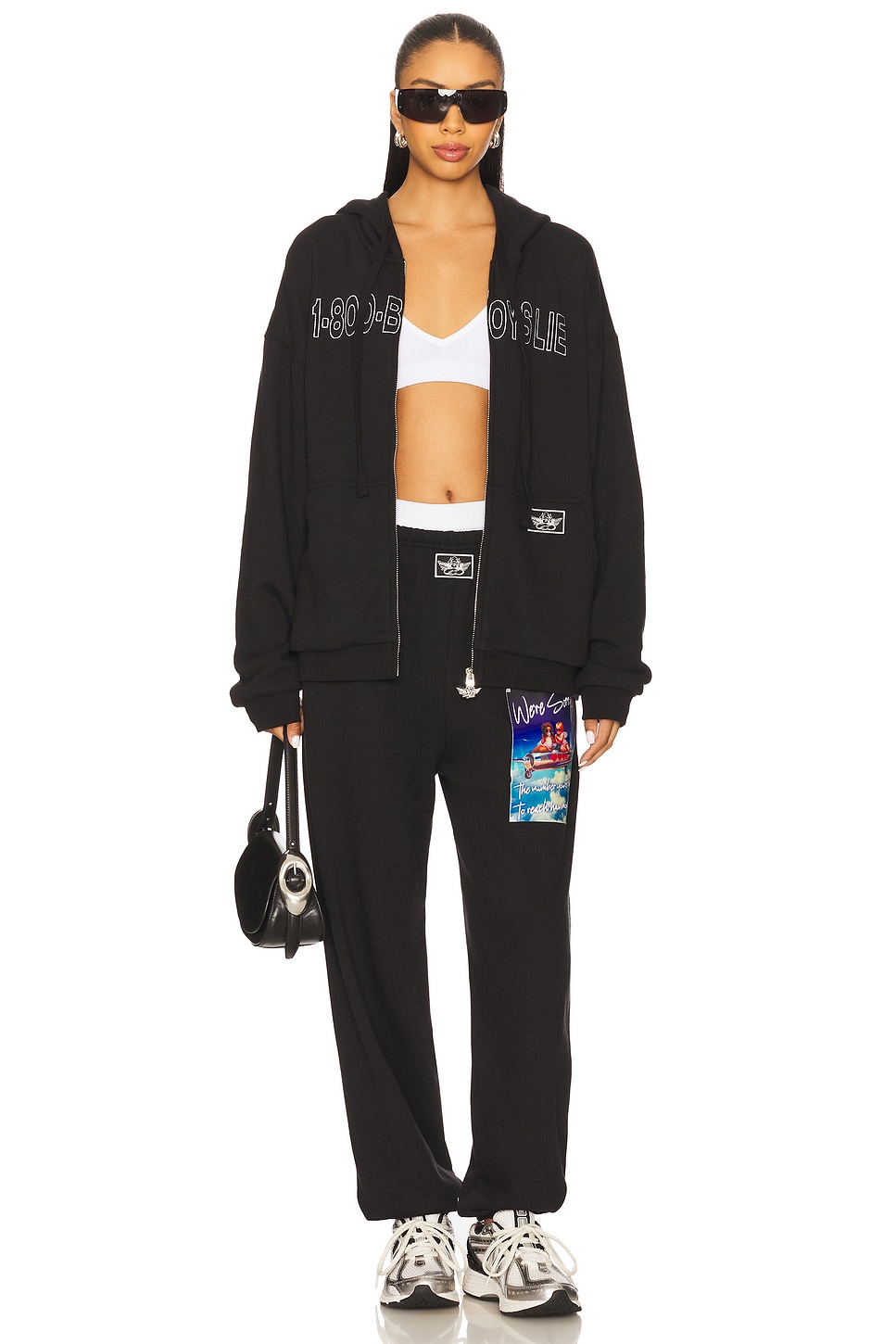 Disconnected 1-800 Harley Zip Hoodie