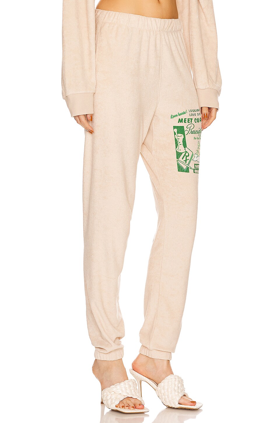 Boys Lie Love Hurts Sweatpants in Sand