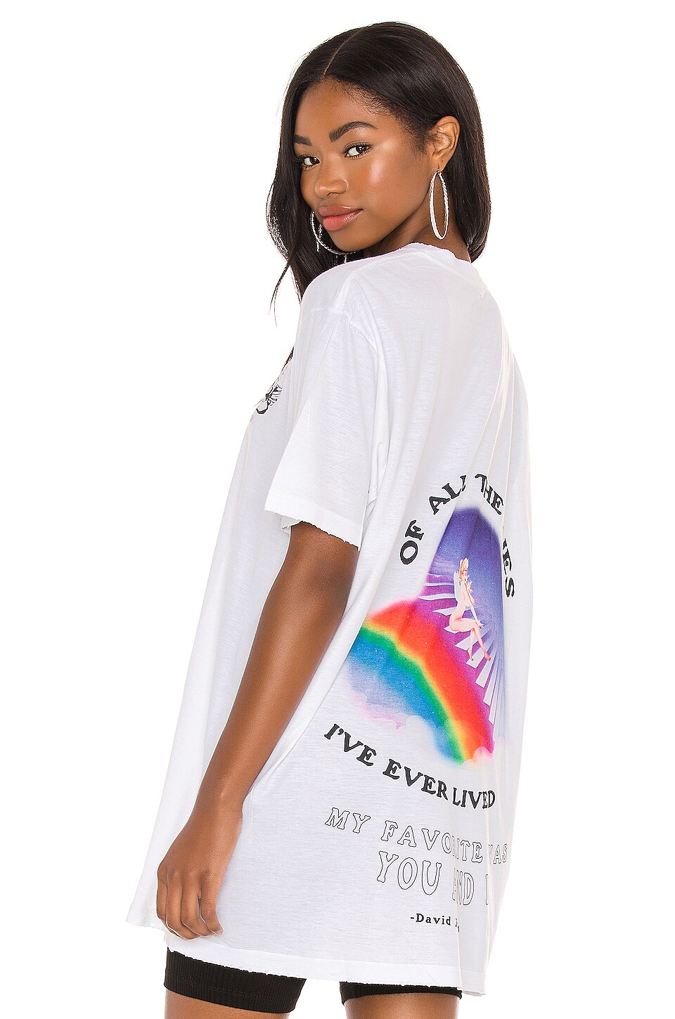 Boys Lie My Favorite Lies Tee in White