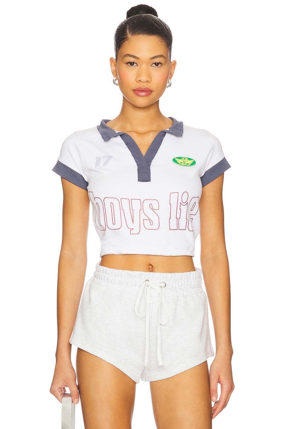 Tennis Courts Rugby Cropped Polo
