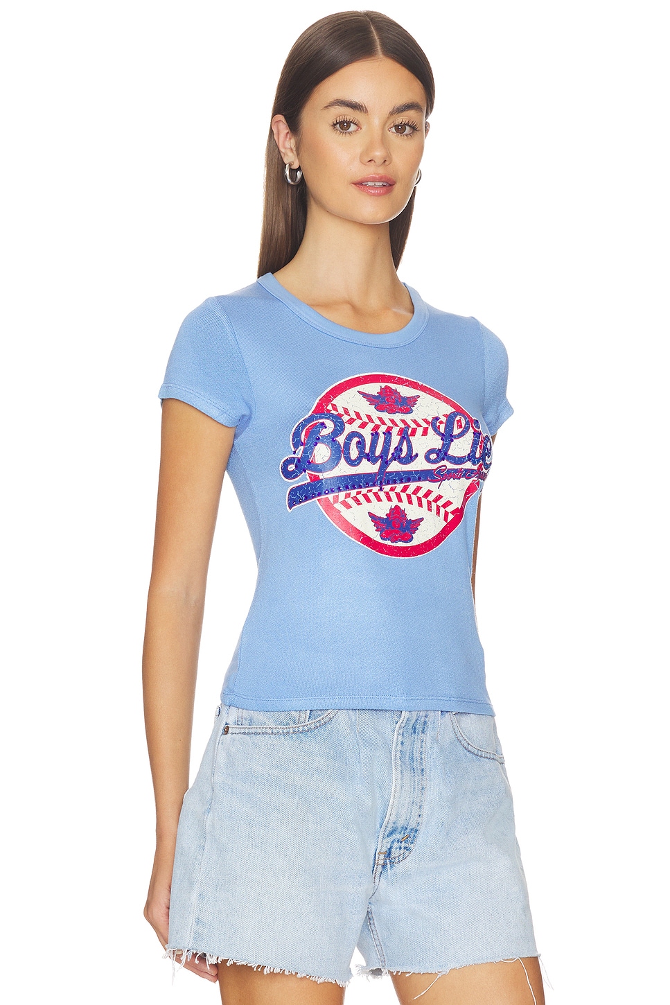 Sporting Blues Baby Tee - thumbnail 3