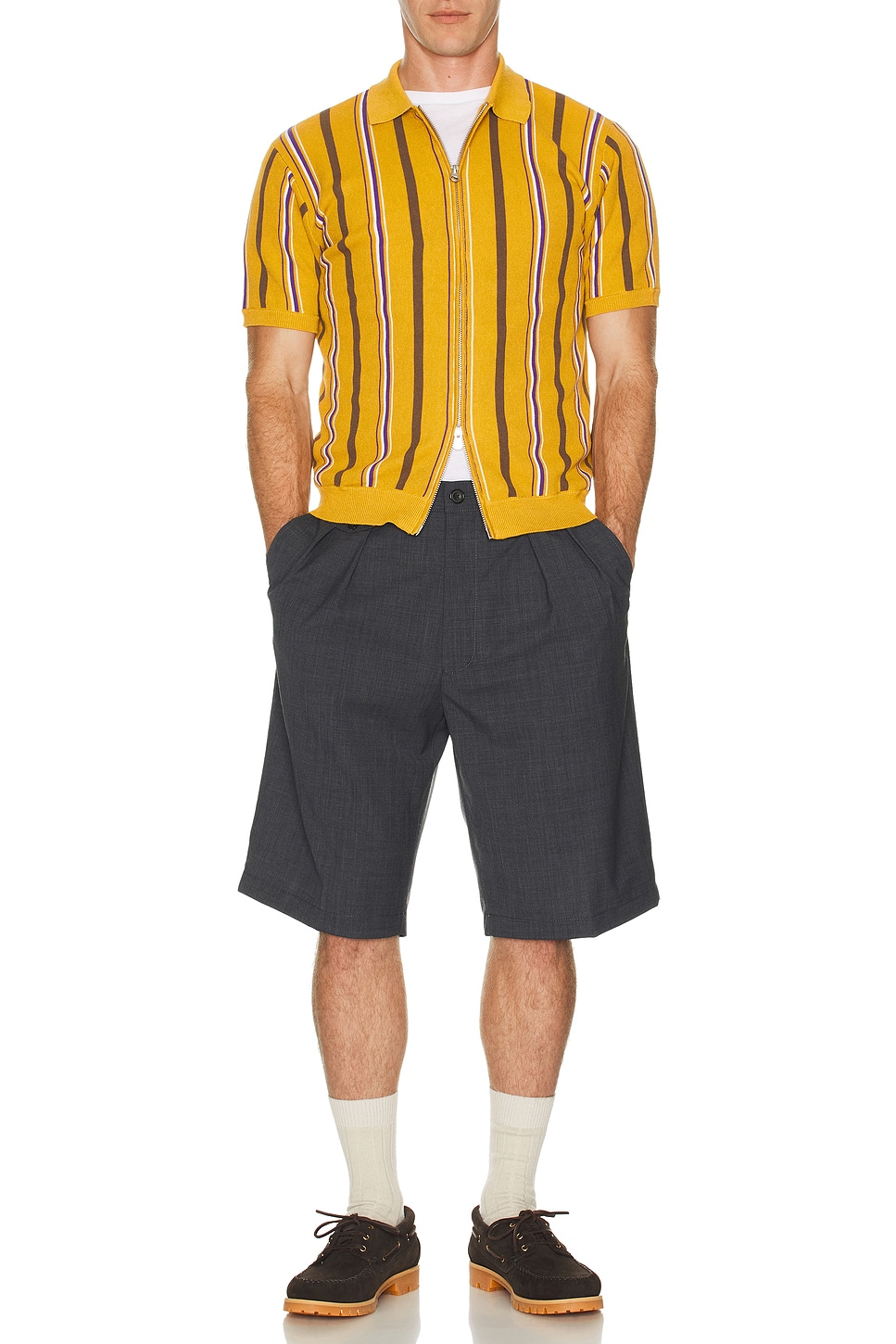 Zip Knit Stripe - Thumbnail 4