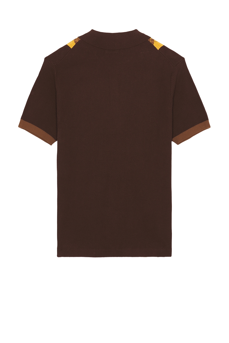 Knit Polo Stripe Argyle - Thumbnail 2