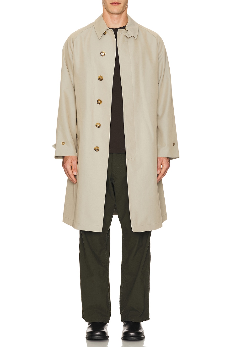 ATTACHMENT GABARDINE BALMACAAN COAT