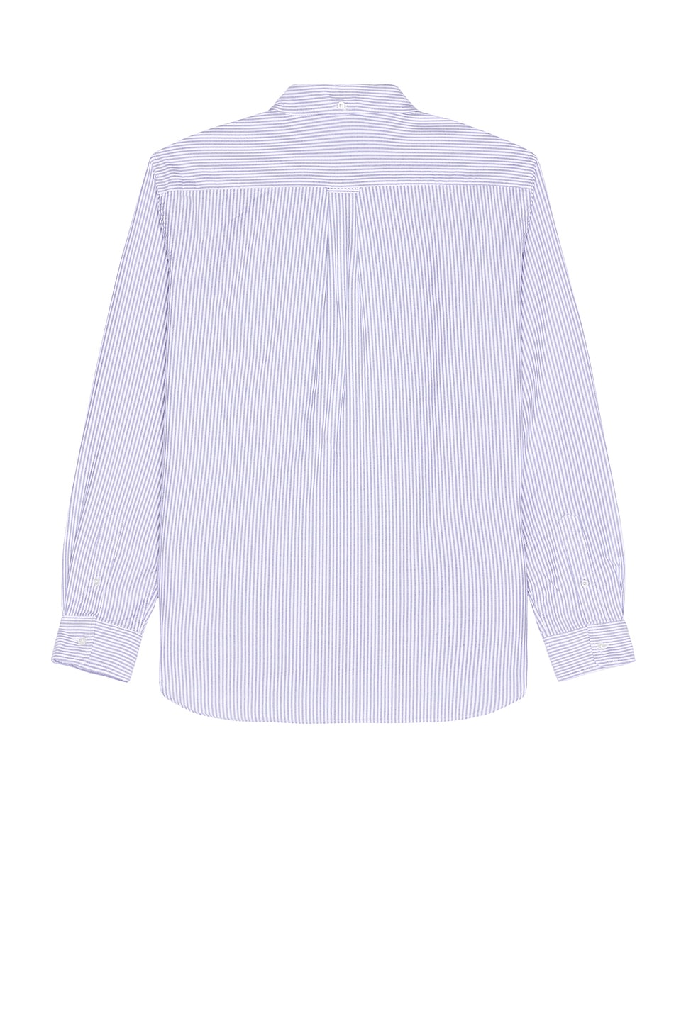 Beams Plus B.D Oxford Candy Stripe in Blue