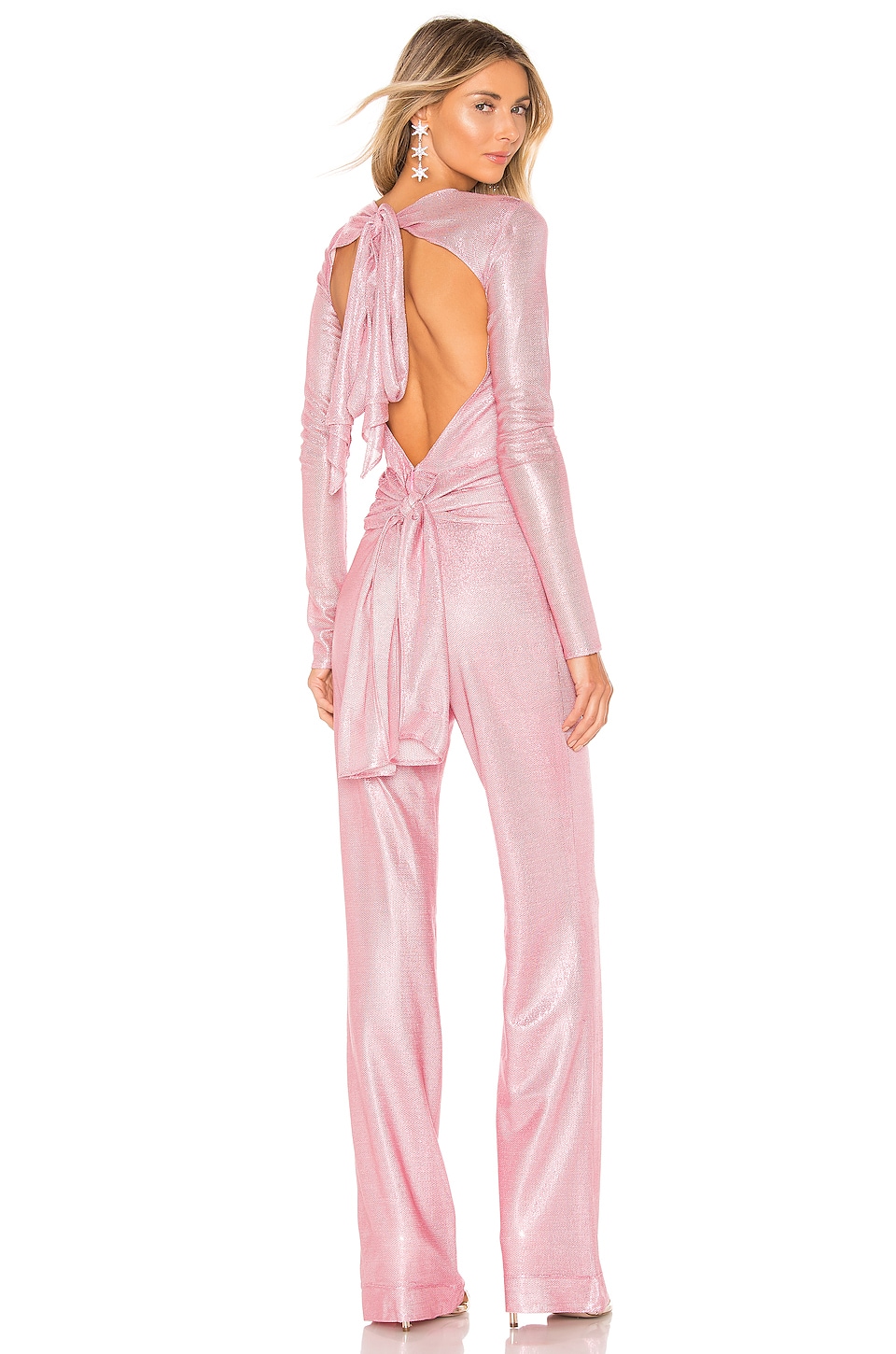 pink jumpsuit revolve