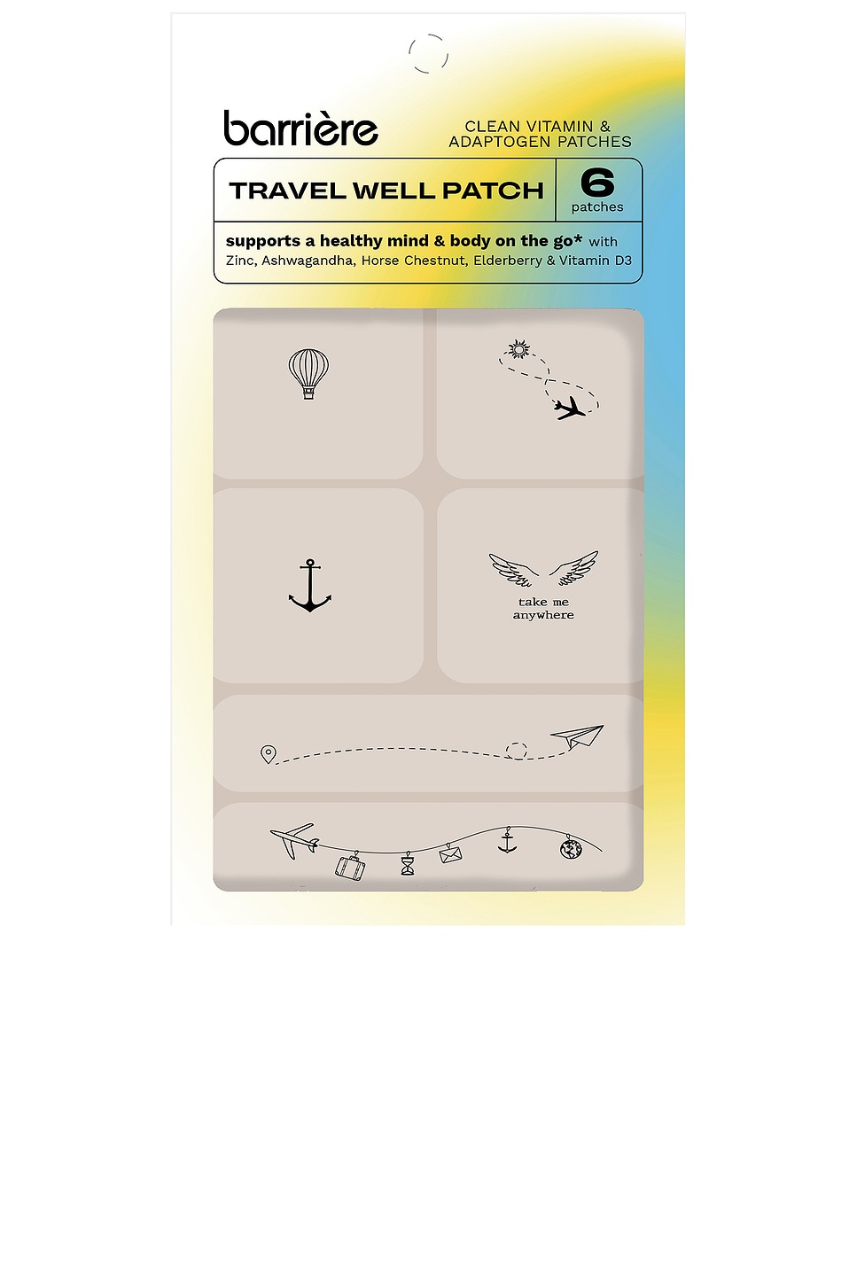 Travel Well Multivitamin Patch 6 Pack