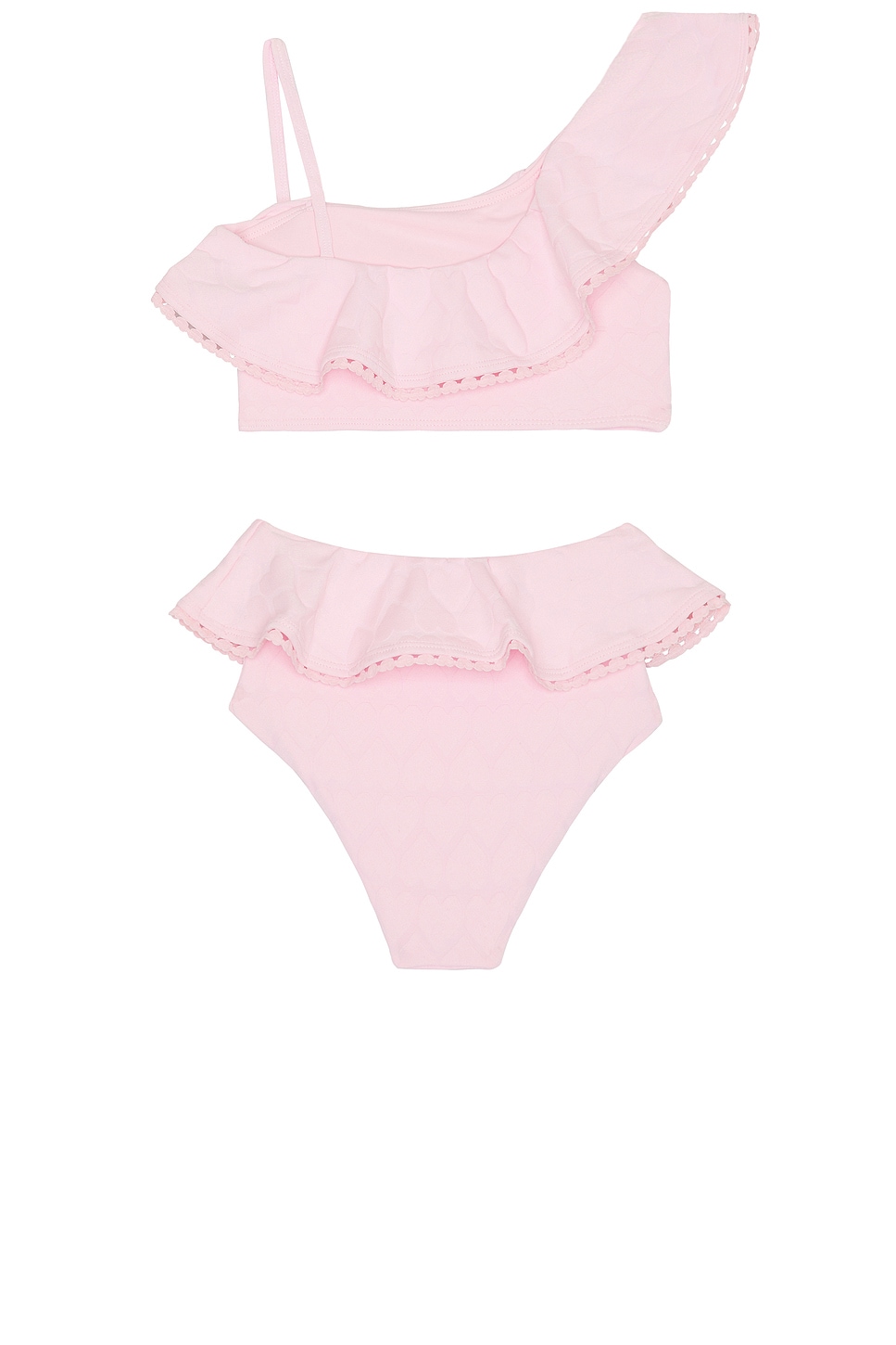 BEACH RIOT Kids Little Ava Top & Daisy Bottom in Pink Sands | REVOLVE
