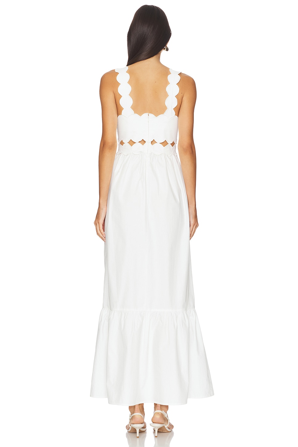 BEACH RIOT Campbell Dress in White | REVOLVE