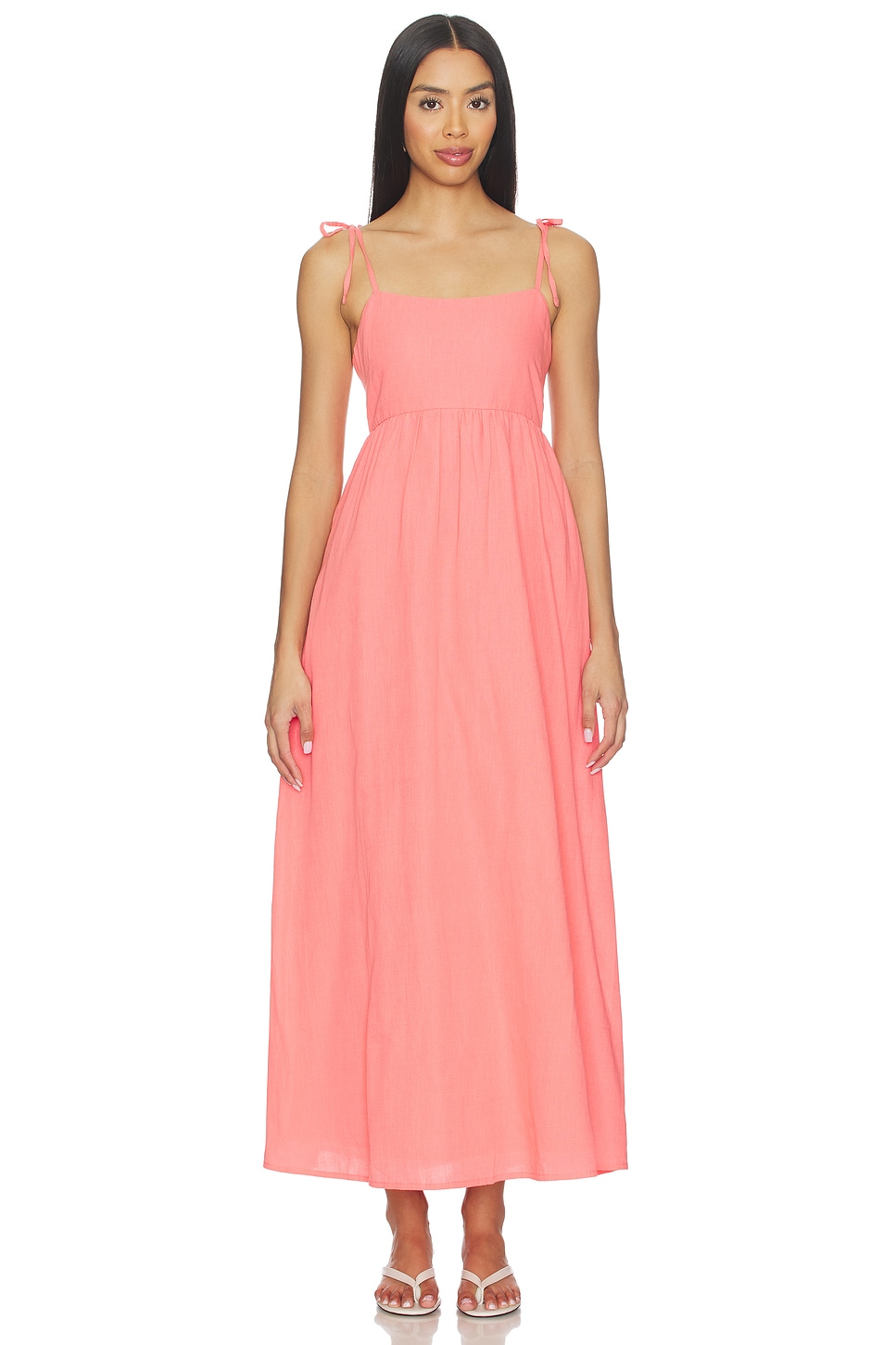 BEACH RIOT Valory Maxi Dress in Coral Sea | REVOLVE BEACH RIOT Valory Maxi Dress in Coral Sea | REVOLVE