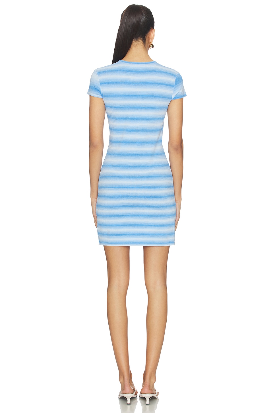 knee length dresses for ladies The Freja Mini Dress in Black – Solace London main image 1