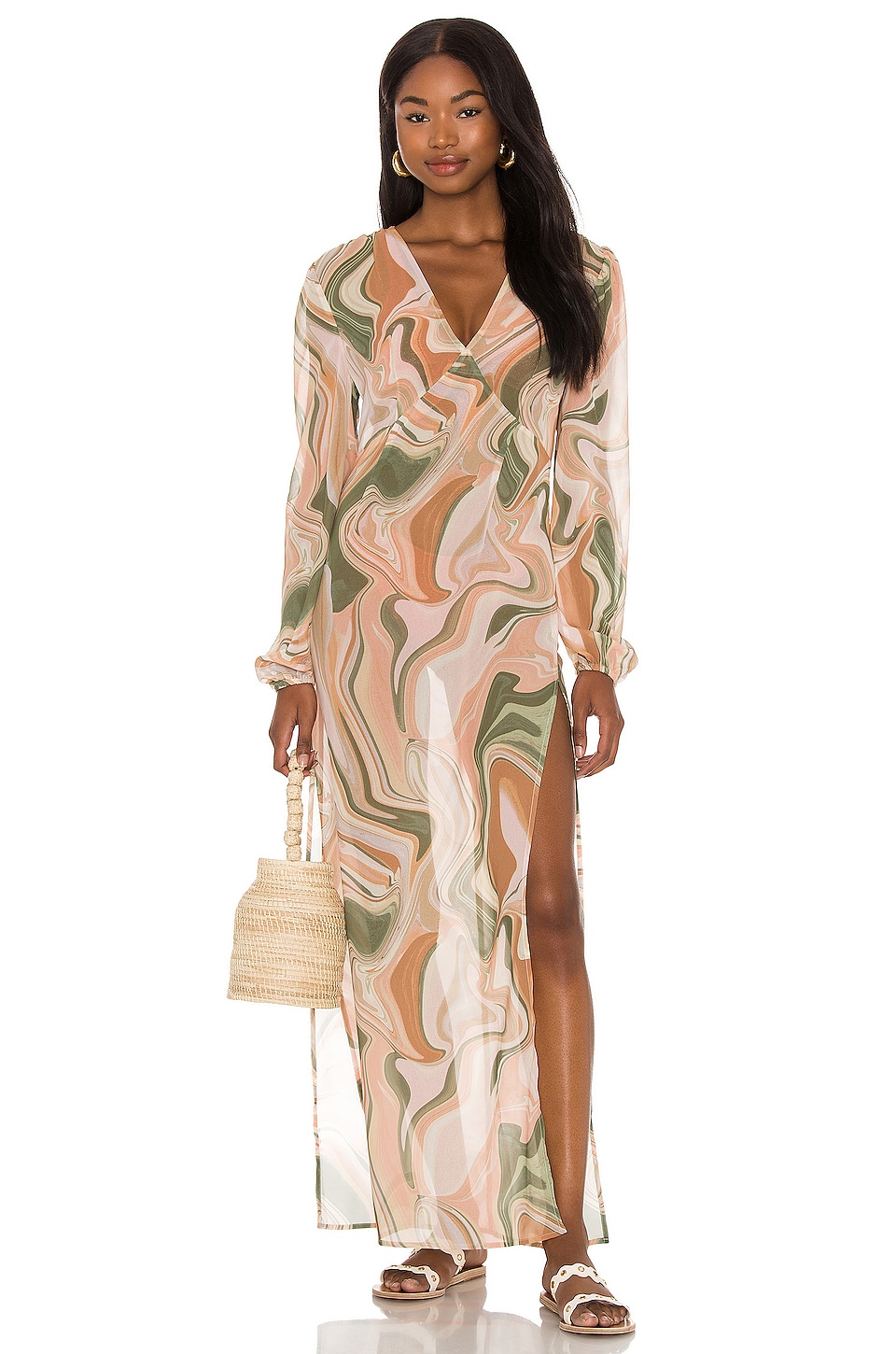 BEACH RIOT Adele Coverup in Marble