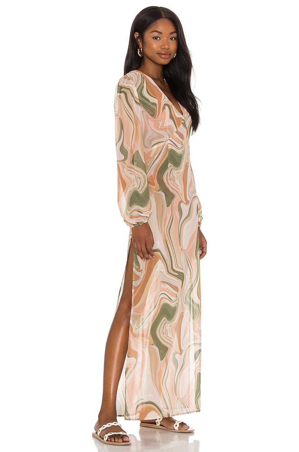 BEACH RIOT Adele Coverup in Marble