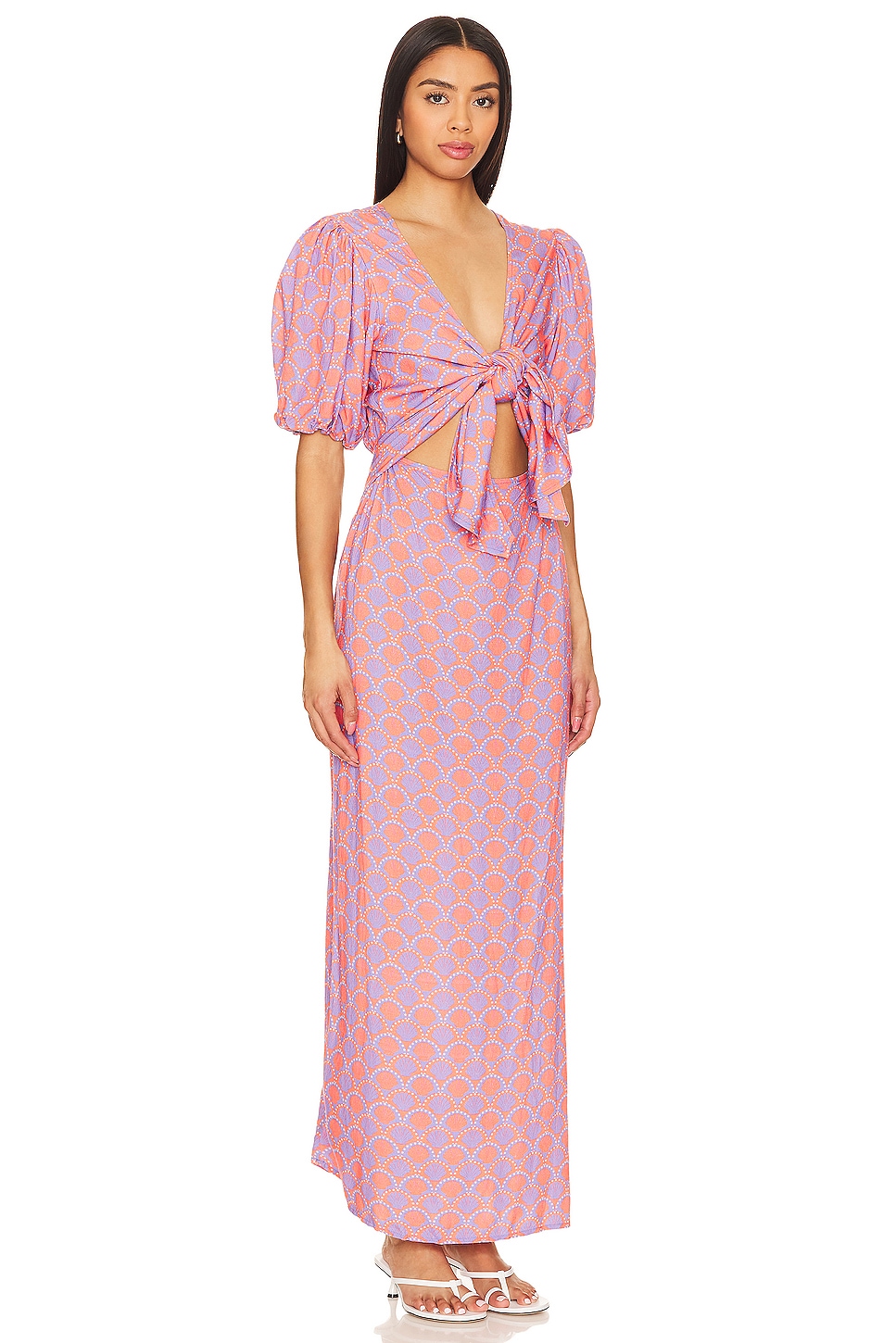 BEACH RIOT Marta Dress in Siren Shells | REVOLVE
