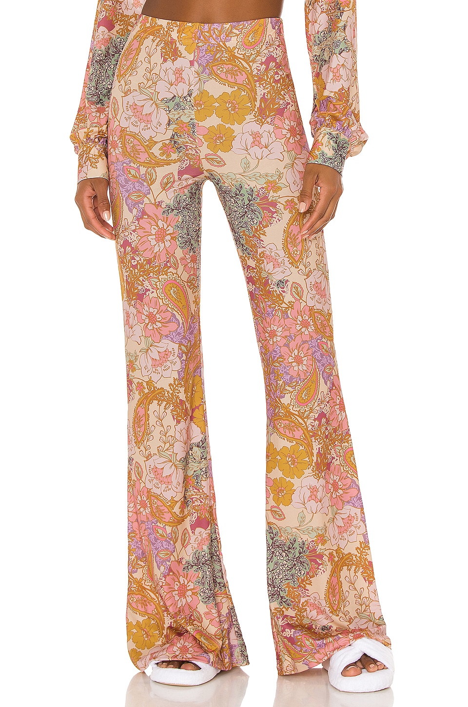 BEACH RIOT X REVOLVE Natalie Pant in Harvest Gold Paisley | REVOLVE