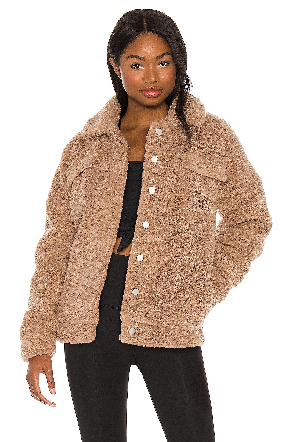 BEACH RIOT Laurie Jacket in Warm Taupe | REVOLVE