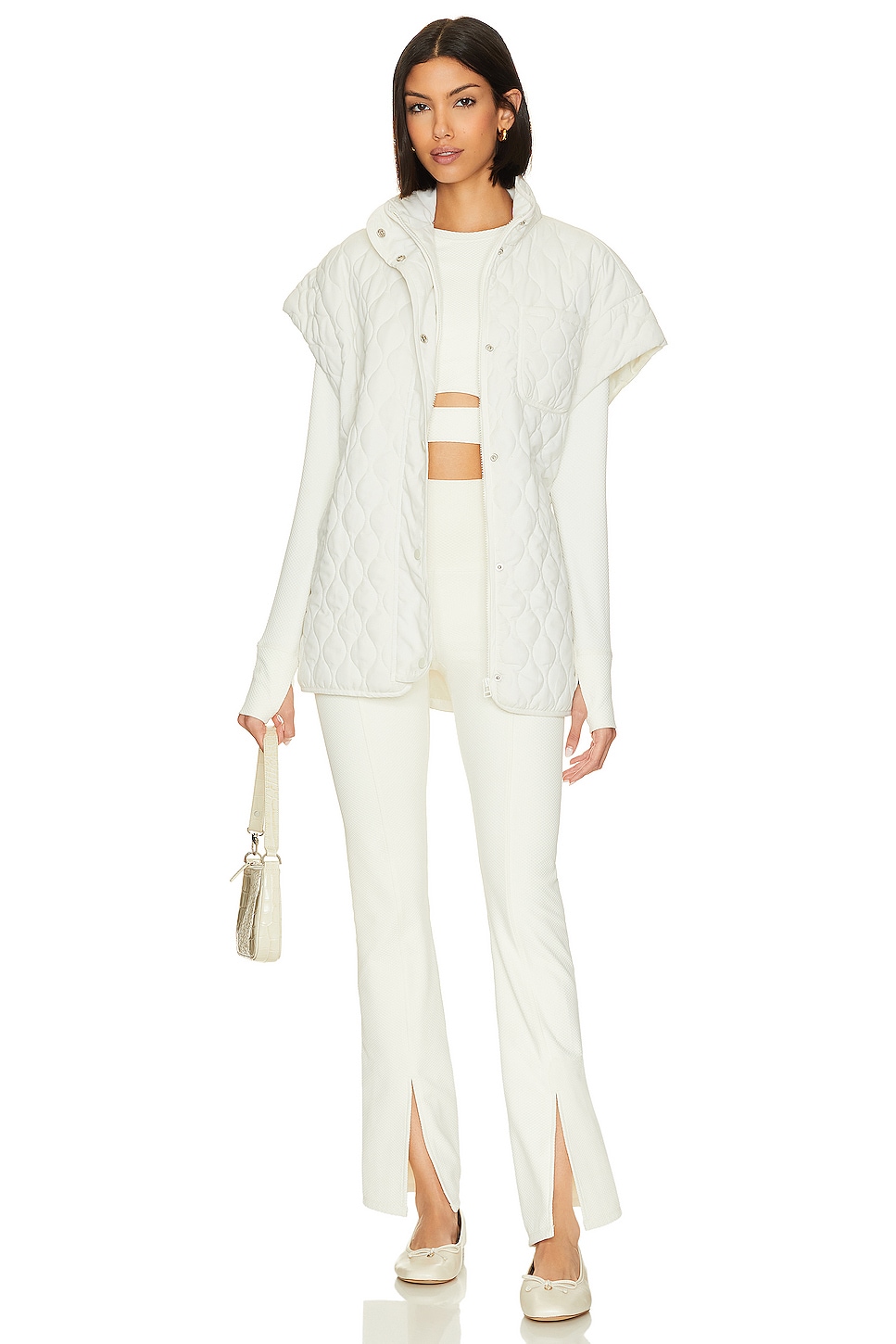 BEACH RIOT Glenn Vest in Snow Cloud | REVOLVE